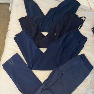 Various Navy Scrub Pants Size XXS - S
